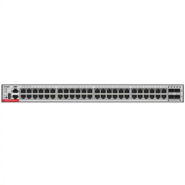 Коммутатор Ruijie RG-S5300-48GT4XS-E (1000 Base-TX (1000 мбит/с), 4 SFP порта)