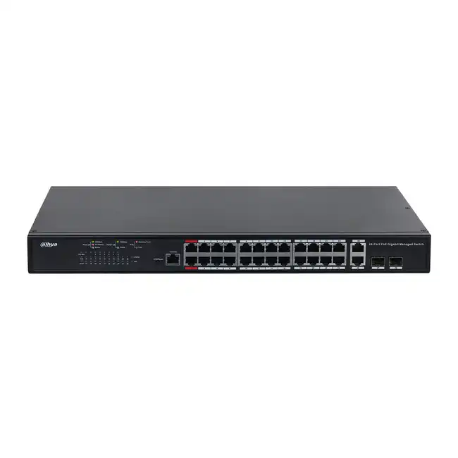 Коммутатор Dahua DH-PFS4226-24GT-230 (1000 Base-TX (1000 мбит/с))