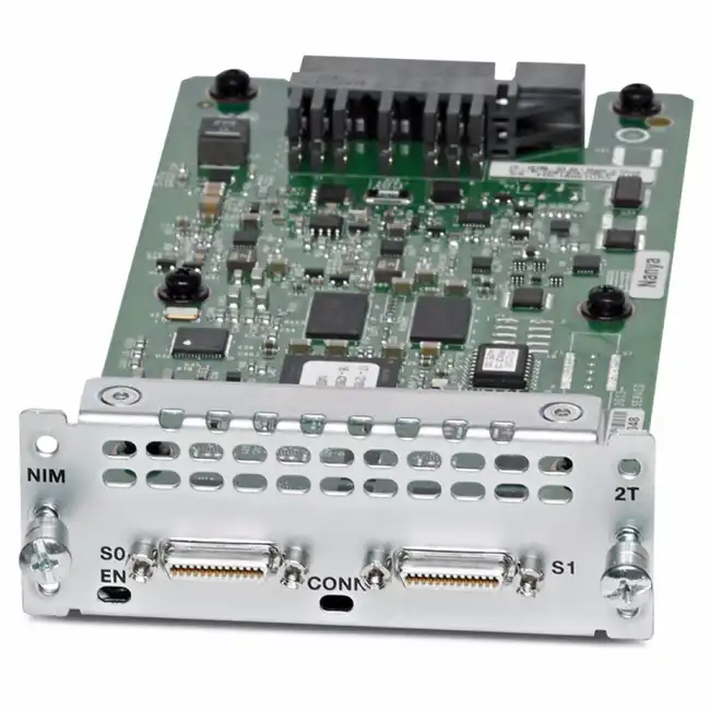 Сетевое устройство Cisco 2-Port Serial WAN Interface card NIM-2T= (Модуль)