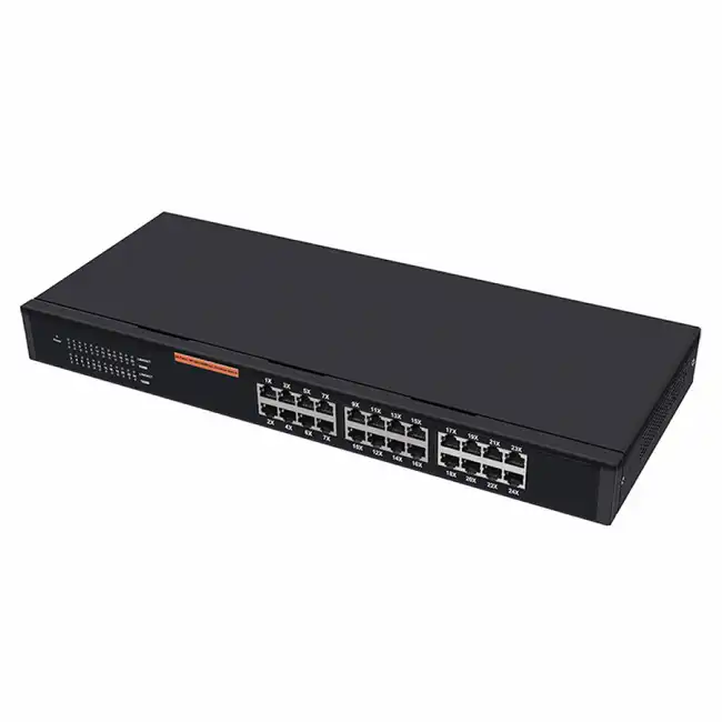 Коммутатор HTF Коммутатор 24-порта HT-S2024G-2 (1000 Base-TX (1000 мбит/с))