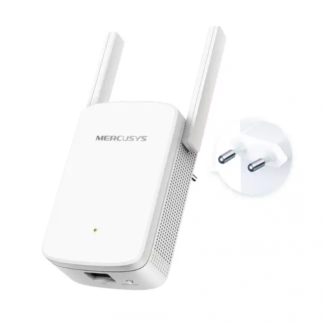 Усилитель сигнала Wi-Fi Mercusys AC1200 ME30 (10/100 Base-TX (100 мбит/с), Wi-Fi 5 (802.11a/ b/ g/ n/ ac), с внешней антенной)