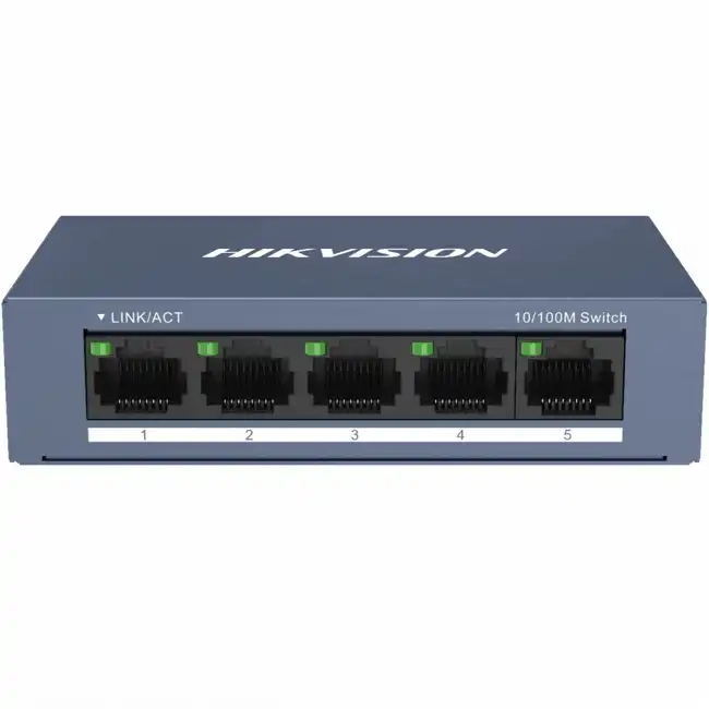 Коммутатор Hikvision DS-3E0105-O (100 Base-TX (100 мбит/с))