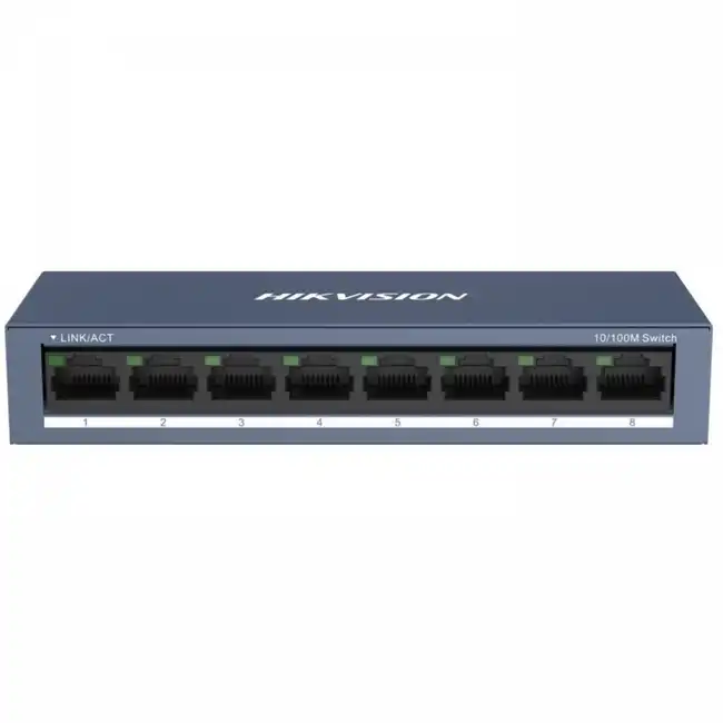 Коммутатор Hikvision DS-3E0108-O (100 Base-TX (100 мбит/с))