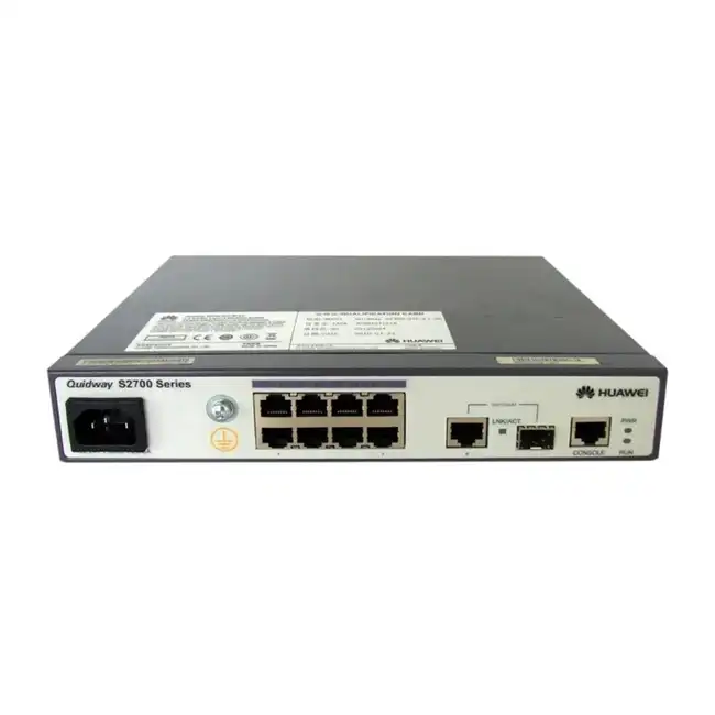 Коммутатор Huawei S2700-9TP-SI-AC (100 Base-T (100 мбит/с), 1 SFP порт)
