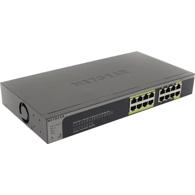 Коммутатор NETGEAR GS516TP-100EUS (1000 Base-TX (1000 мбит/с))