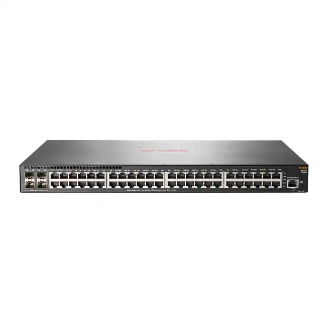 Коммутатор HPE Aruba 2930F 48G PoE+ 4SFP JL262A (1000 Base-TX (1000 мбит/с), 4 SFP порта)