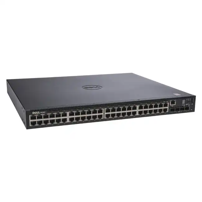 Коммутатор Dell N1548P 210-AEWB/001 (10 GBase-T (10000 мбит/с), 4 SFP порта)