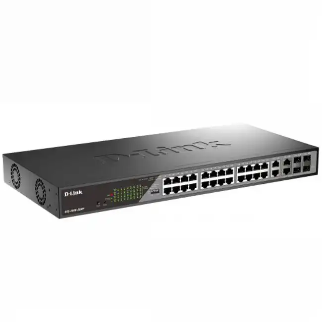 Коммутатор D-link DSS-200G-28MP DSS-200G-28MP/A1A (1000 Base-T (1000 мбит/с))