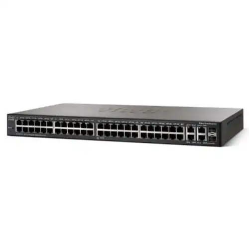 Коммутатор Cisco Small Business SF200-48 SLM248GT-EU (100 Base-TX (100 мбит/с), 2 SFP порта)