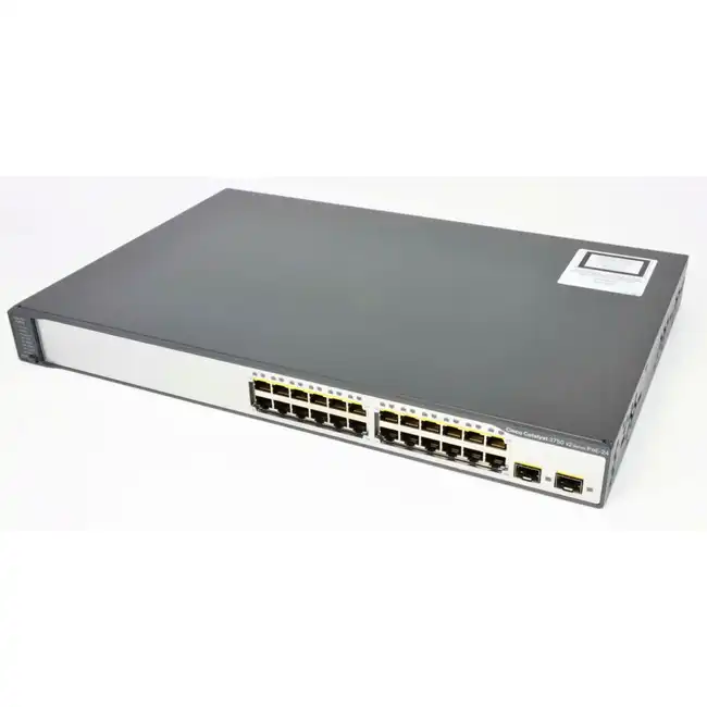 Коммутатор Cisco Catalyst 3750V2 WS-C3750V2-24TS-S (100 Base-TX (100 мбит/с), 2 SFP порта)