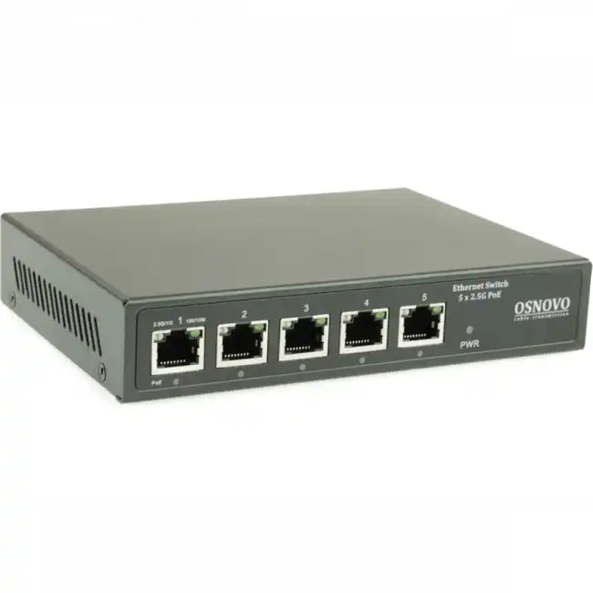 Коммутатор OSNOVO SW-5D-1 (2.5 GBase-T (2500 мбит/с))