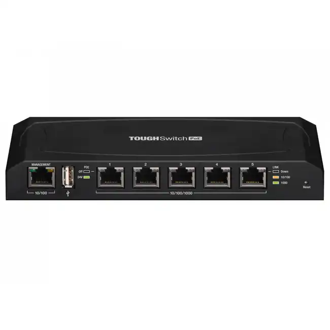 Коммутатор Ubiquiti TS-5-PoE (1000 Base-TX (1000 мбит/с))