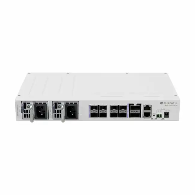 Коммутатор Mikrotik CRS510 CRS510-8XS-2XQ-IN (100 Base-T (100 мбит/с), 8 SFP портов)