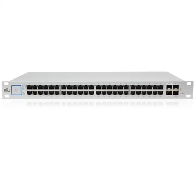 Коммутатор Ubiquiti US-48-500W (1000 Base-TX (1000 мбит/с), 4 SFP порта)