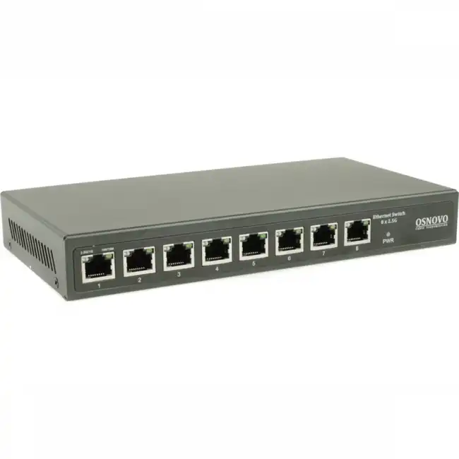 Коммутатор OSNOVO SW-8D-1 (2.5 GBase-T (2500 мбит/с))