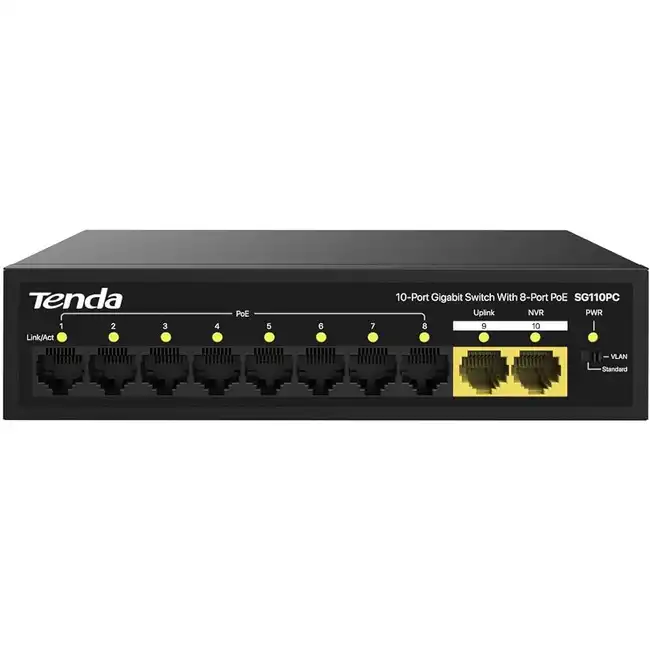 Коммутатор TENDA SG110PC (1000 Base-T (1000 мбит/с))