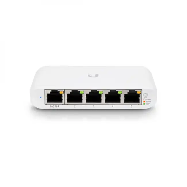 Коммутатор Ubiquiti UniFi USW-Flex-Mini USW-Flex-Mini-EU (1000 Base-TX (1000 мбит/с))