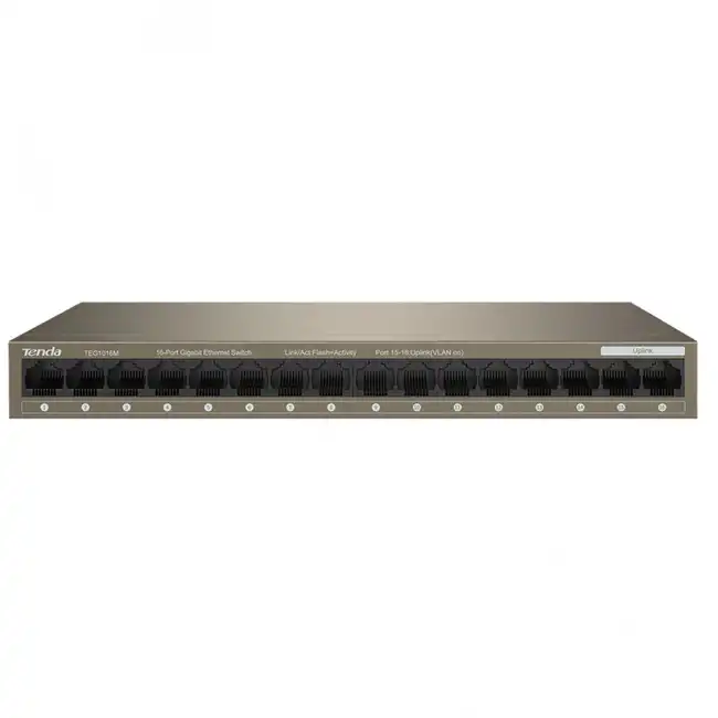 Коммутатор TENDA TEG1016M (1000 Base-TX (1000 мбит/с))