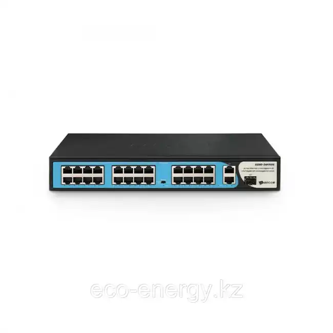Коммутатор BDCOM S1200-24P2G1S (100 Base-T (100 мбит/с), 1 SFP порт)