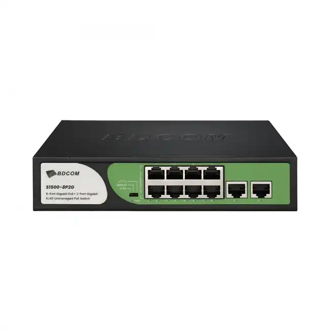 Коммутатор BDCOM S1500-8P2G (1000 Base-T (1000 мбит/с))