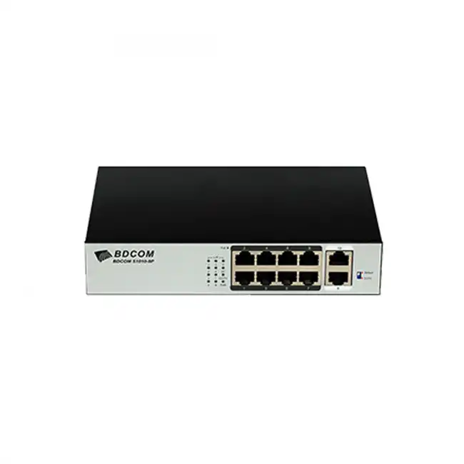 Коммутатор BDCOM S1010-8P (100 Base-T (100 мбит/с))