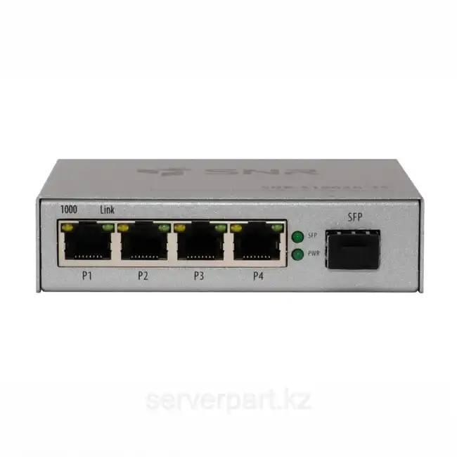 Коммутатор SNR S1904G SNR-S1904G-1S (1000 Base-T (1000 мбит/с), 1 SFP порт)