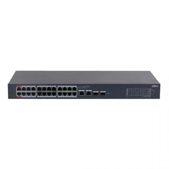 Коммутатор Dahua CS4228-24GT-240 DH-CS4228-24GT-240 (1000 Base-TX (1000 мбит/с), 2 SFP порта)