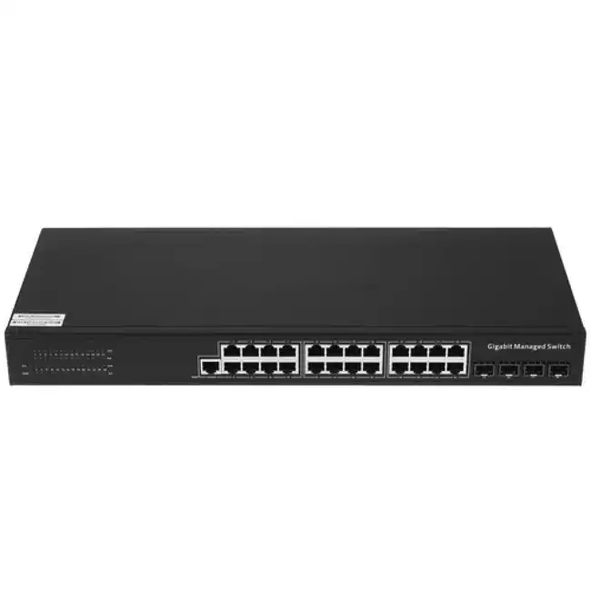 Коммутатор CUDY GS2024S2 (1000 Base-T (1000 мбит/с), 4 SFP порта)