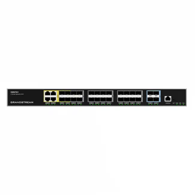 Коммутатор Grandstream GWN7831 (1000 Base-T (1000 мбит/с), 24 SFP порта)