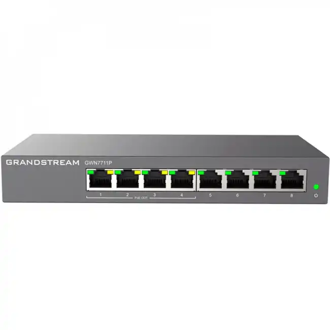 Коммутатор Grandstream GWN7711P (1000 Base-T (1000 мбит/с))