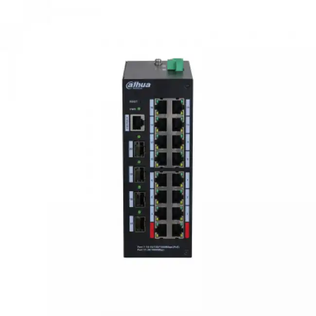 Коммутатор Dahua DH-HS4420-16GT-190 (1000 Base-T (1000 мбит/с), 4 SFP порта)