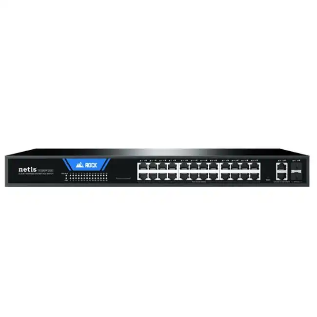 Коммутатор Netis ST228GPR-2G2S (1000 Base-T (1000 мбит/с), 2 SFP порта)