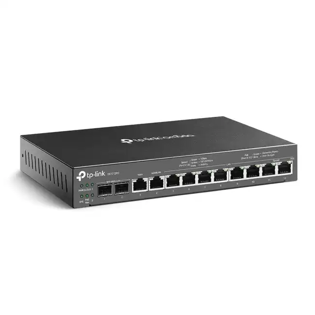 Маршрутизатор TP-Link VPN-маршрутизатор со встроенным контроллером Omada ER7212PC(UN) (10/100/1000 Base-TX (1000 мбит/с))