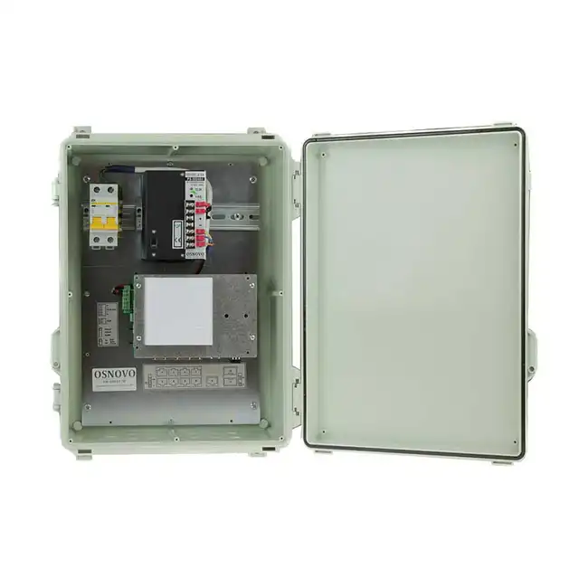 Коммутатор OSNOVO SW-60812/W (100 Base-T (100 мбит/с), 2 SFP порта)