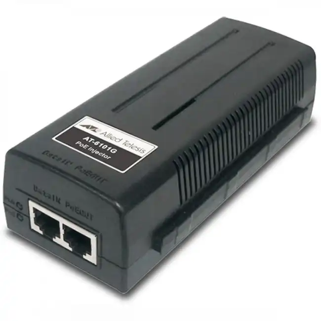 PoE инжектор Allied Telesis AT-6101GP-50 (2 порта, 24 Вт)