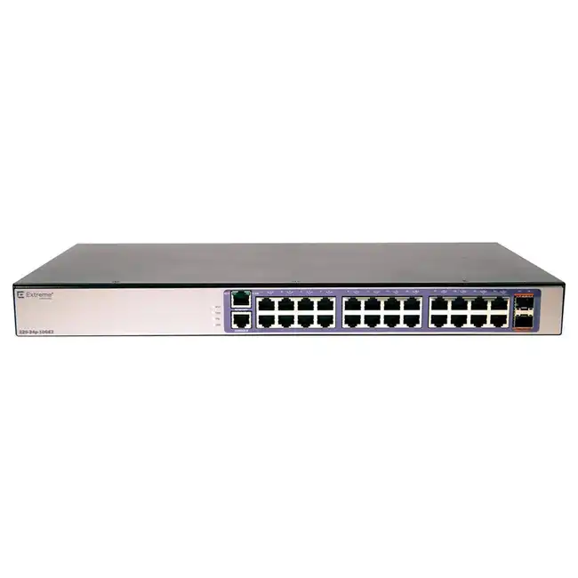 Коммутатор Extreme 220-Series 24 16562 (100 Base-TX (100 мбит/с), 2 SFP порта)