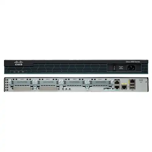 Маршрутизатор Cisco 2901 UC Sec.Bundle, PVDM3-16, UC&SEC License,FL-CUBE10 C2901-VSEC/K9