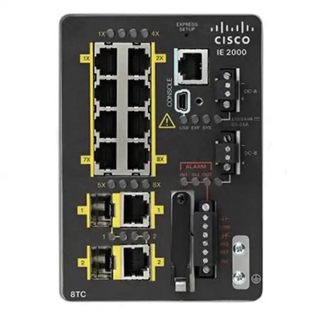Коммутатор Cisco Industrial Ethernet 2000 IE-2000-8TC-G-B (100 Base-TX (100 мбит/с))
