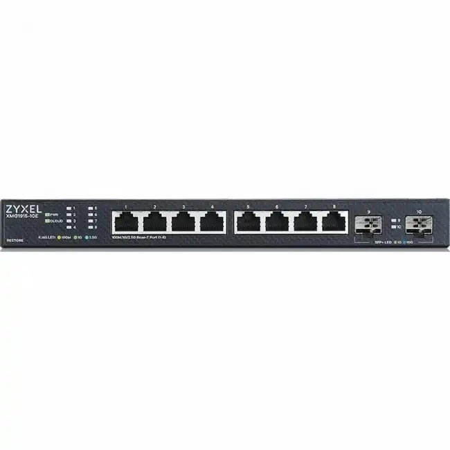 Коммутатор Zyxel XMG1915-10E-EU0101F (1000 Base-T (1000 мбит/с), 2 SFP порта)