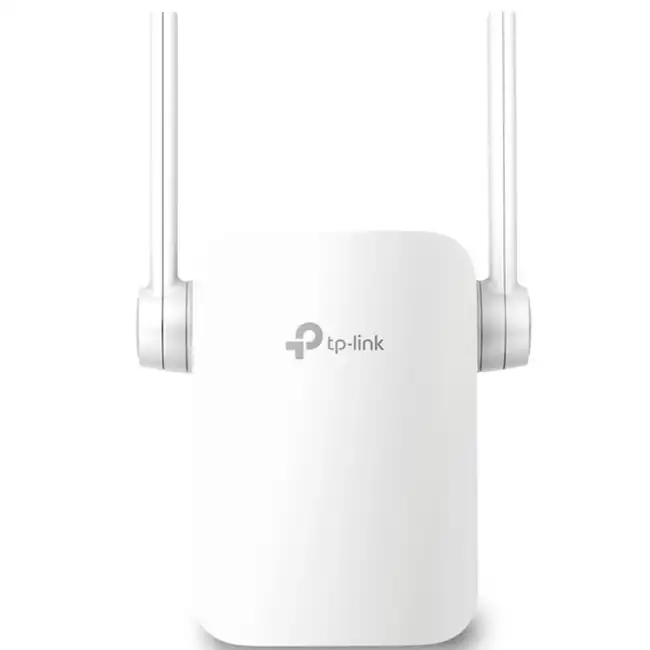 Усилитель сигнала Wi-Fi TP-Link RE205 (10/100 Base-TX (100 мбит/с), Wi-Fi 5 (802.11a/ b/ g/ n/ ac), с внешней антенной)