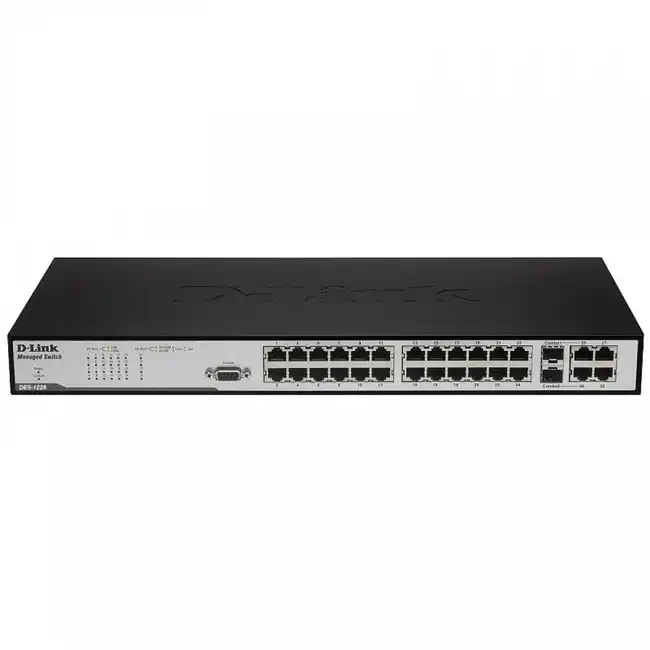 Коммутатор D-link DES-1228/ME_RFB/A2 (100 Base-T (100 мбит/с), 2 SFP порта)