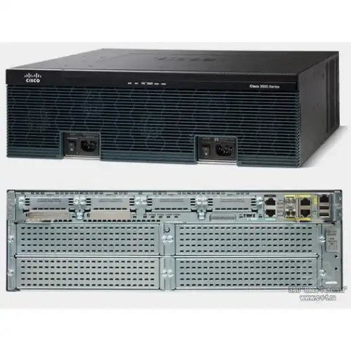 Маршрутизатор Cisco 3925E w/SPE200 4GE 3EHWIC 3DSP 2SM 256MBCF 1GBDRAM IPB CISCO3925E/K9
