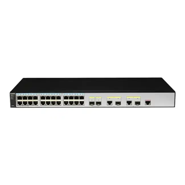 Коммутатор Huawei S2750-28TP-PWR-EI-AC 02355243 (100 Base-TX (100 мбит/с), 2 SFP порта)