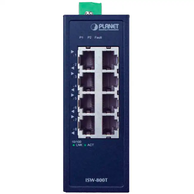 Коммутатор Planet ISW-800T (100 Base-TX (100 мбит/с))