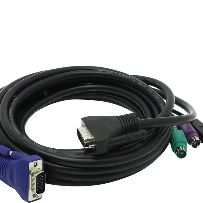 Аксессуар для сетевого оборудования D-link KVM-401 (Кабель)