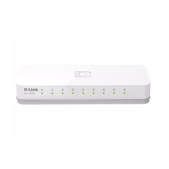 Коммутатор D-link DES-1008C/A1A (100 Base-TX (100 мбит/с))