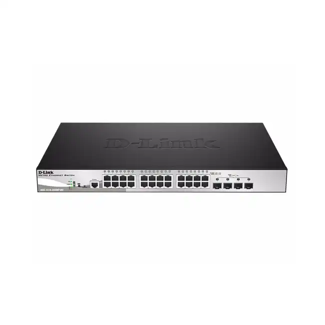 Коммутатор D-link DGS-1510-28XMP/ME/A1A (1000 Base-TX (1000 мбит/с))