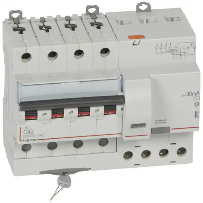 Legrand АВДТ DX3 4П C50А 411191