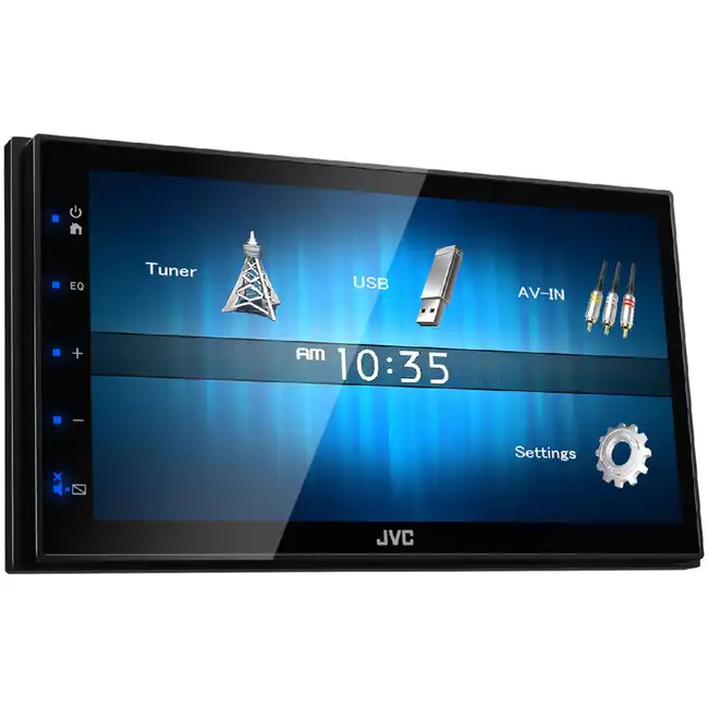 JVC Автомагнитола KW-M14 2DIN 4x50Вт