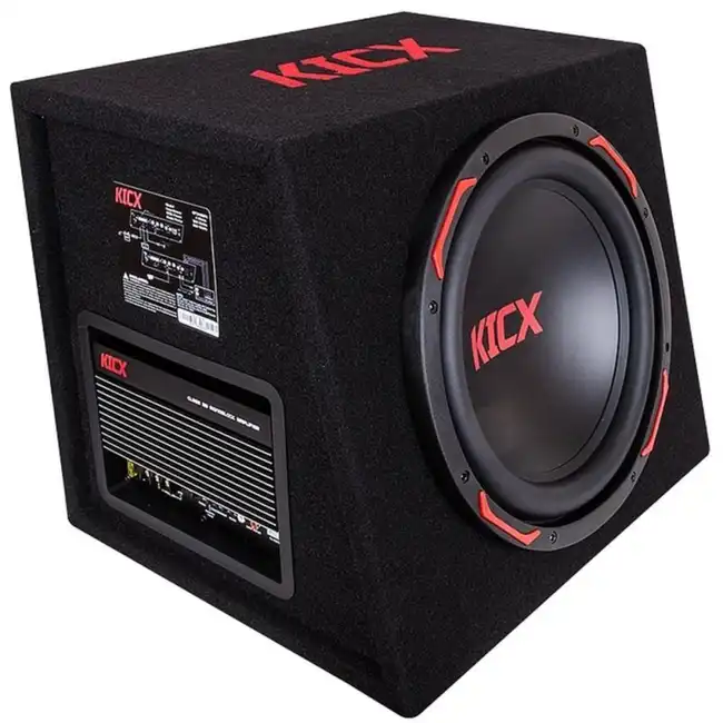 KICX Сабвуфер автомобильный GT301BA 300Вт активный 2013752